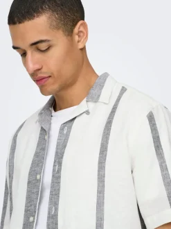 ONSCAIDEN Lino Camicia