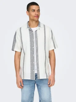 ONSCAIDEN Lino Camicia
