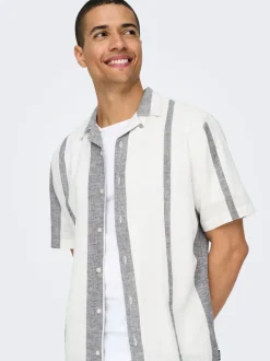 ONSCAIDEN Lino Camicia