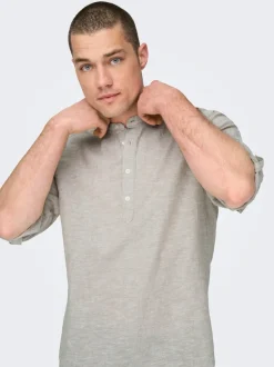 ONSCAIDEN Lino Camicia