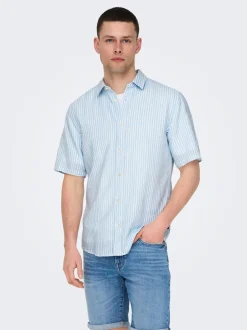 ONSCAIDEN Lino Camicia