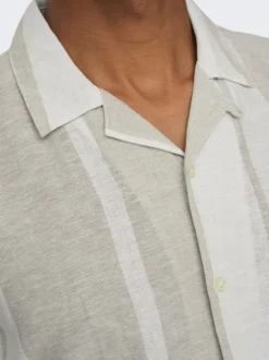 ONSCAIDEN Lino Camicia