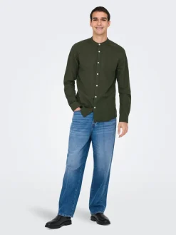 ONSCAIDEN Lino Camicia