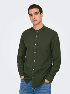 ONSCAIDEN Lino Camicia