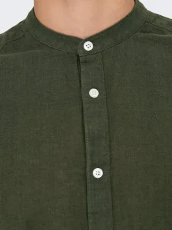 ONSCAIDEN Lino Camicia