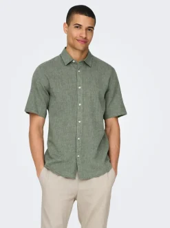 ONSCAIDEN Lino Camicia
