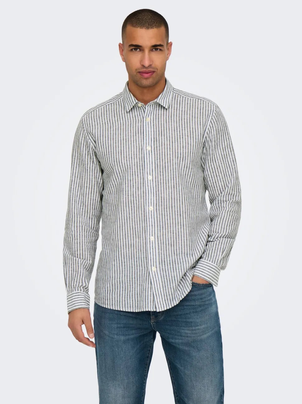 ONSCAIDEN Lino Camicia