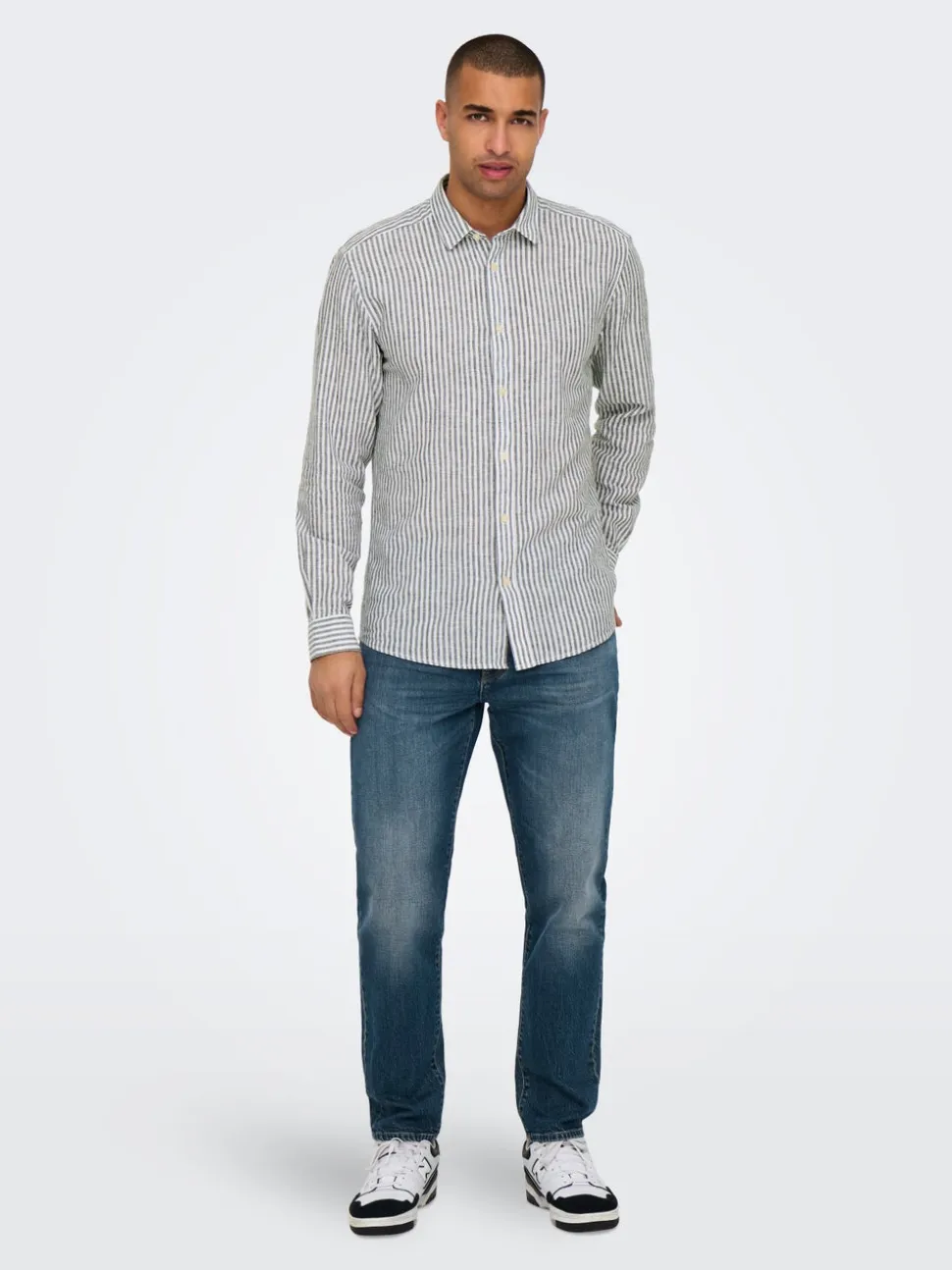 ONSCAIDEN Lino Camicia