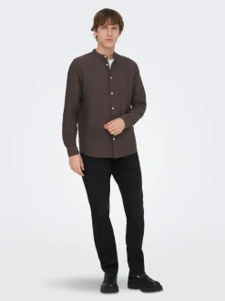 ONSCAIDEN Lino Camicia