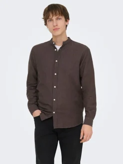 ONSCAIDEN Lino Camicia