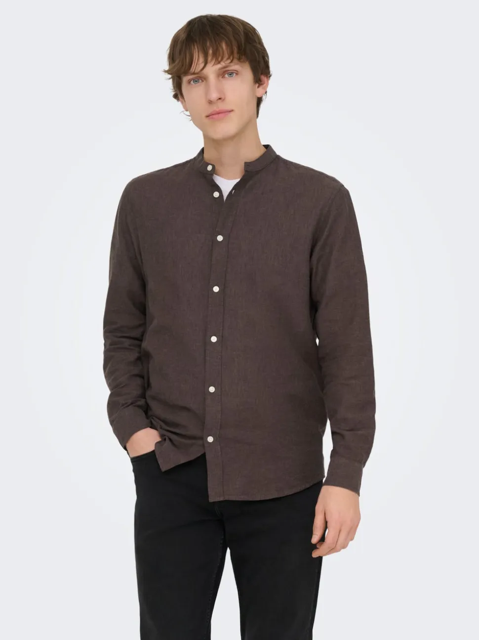ONSCAIDEN Lino Camicia