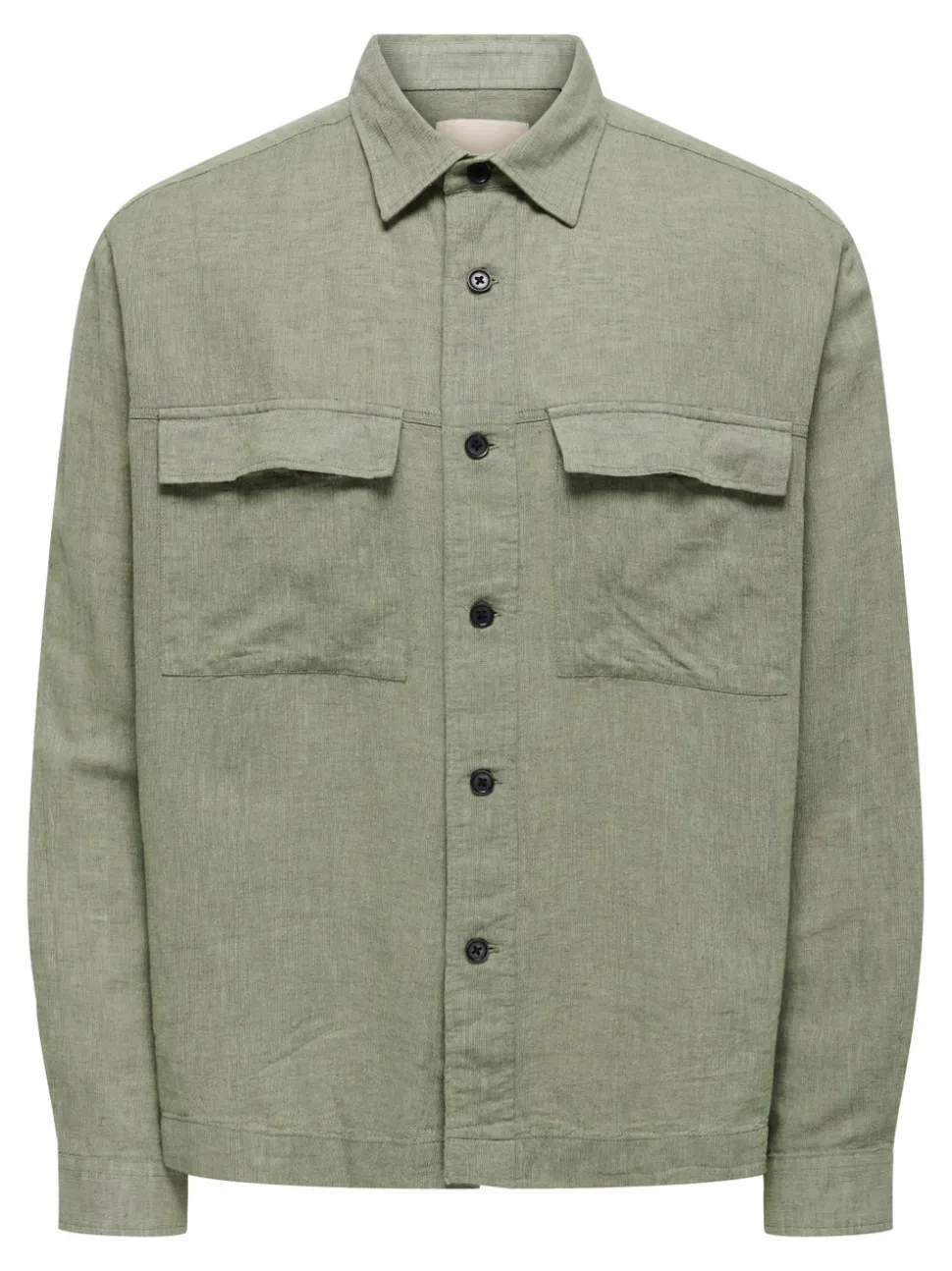 ONSCAIDEN Lino Giacca camicia