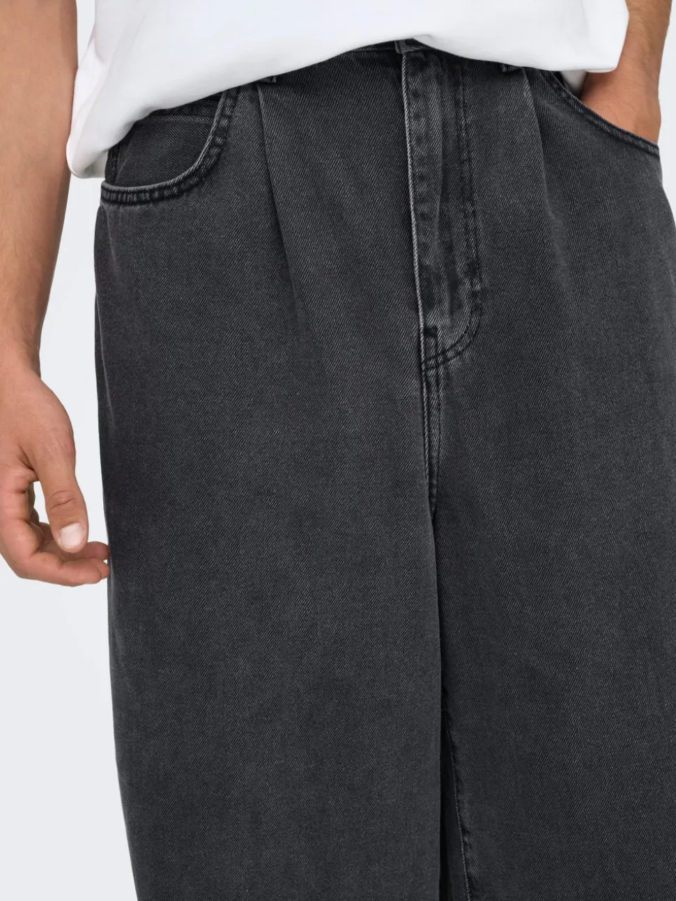 ONSCARL Vita media Balloon Fit Jeans