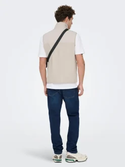 ONSCHUCKFLEECE Gilet in pile