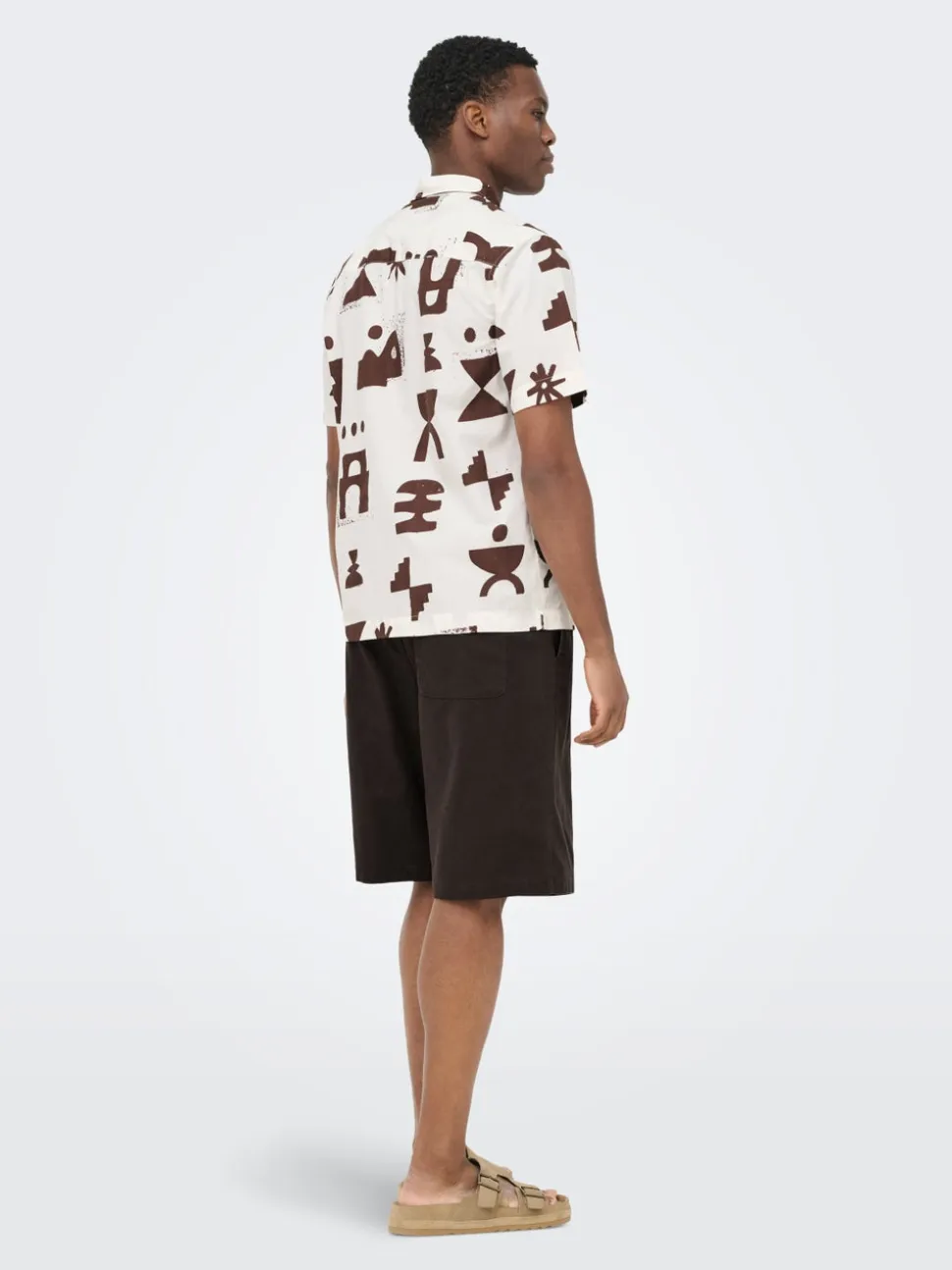 ONSDAVES Wide Leg Fit Lino Shorts
