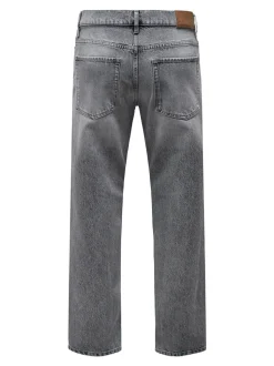 ONSEDGE Vita media Straight Fit Jeans