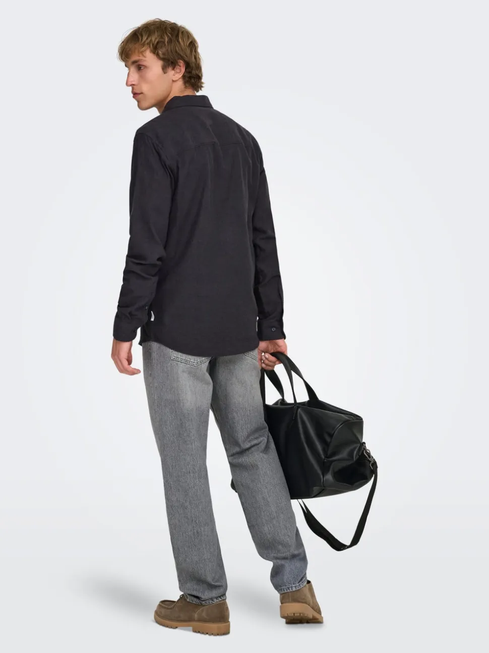 ONSEDGE Vita media Straight Fit Jeans