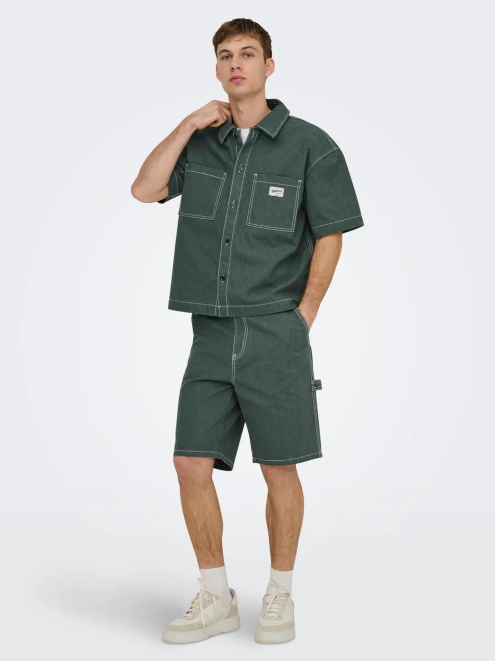 ONSEDGE Vita media Straight Fit Pantaloncini a 5 tasche