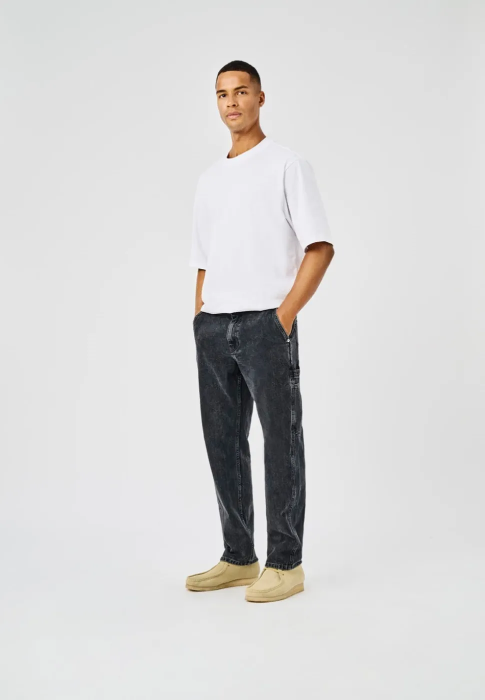 ONSEDGE Vita media Straight Fit Jeans
