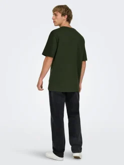 ONSEDGE Vita media Straight Fit Jeans