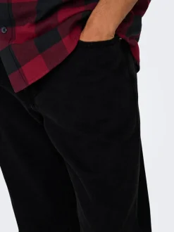 ONSEDGE Vita media Straight Fit Jeans