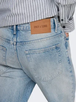 ONSEDGE Vita media Straight Fit Jeans