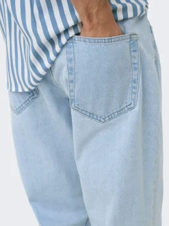 ONSEDGE Vita media Straight Fit Jeans