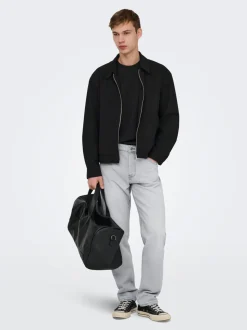 ONSEDGE Vita media Straight Fit Jeans