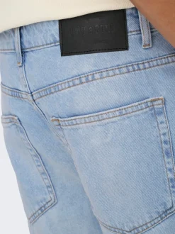 ONSEDGE Vita media Straight Fit Jeans