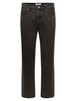ONSEDGE Vita media Straight Fit Jeans