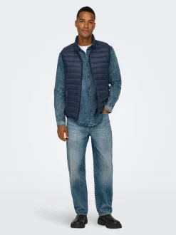 ONSEDGE Vita media Straight Fit Jeans