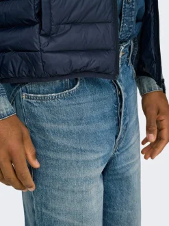ONSEDGE Vita media Straight Fit Jeans