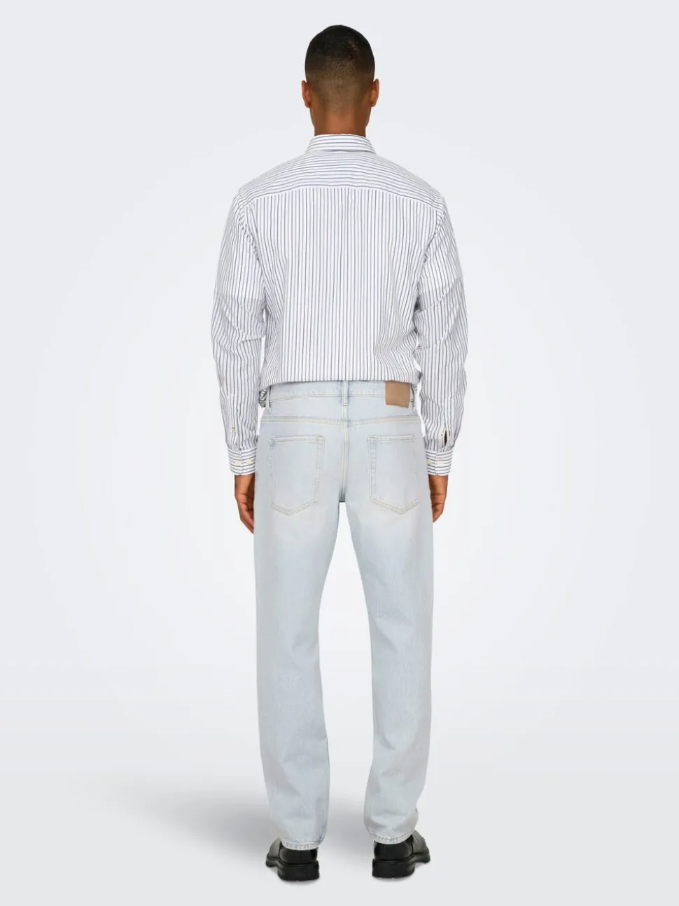 ONSEDGE Vita media Straight Fit Jeans