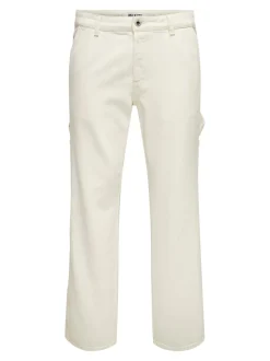 ONSEDGE Vita media Straight Fit Jeans