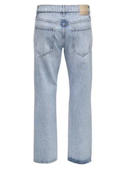 ONSEDGE Vita media Straight Fit Jeans