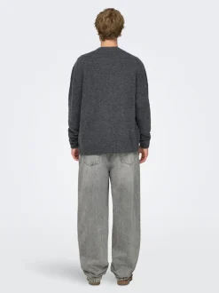 ONSFADE Vita media Loose Fit Jeans