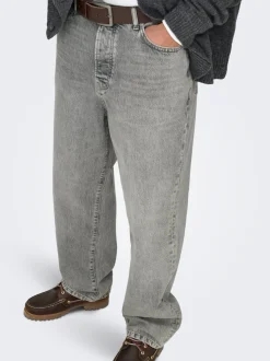 ONSFADE Vita media Loose Fit Jeans