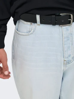 ONSFADE Vita media Loose Fit Strecth Jeans