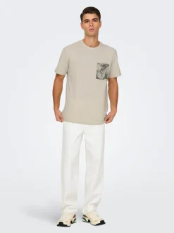 ONSFADE Vita media Loose Fit Jeans