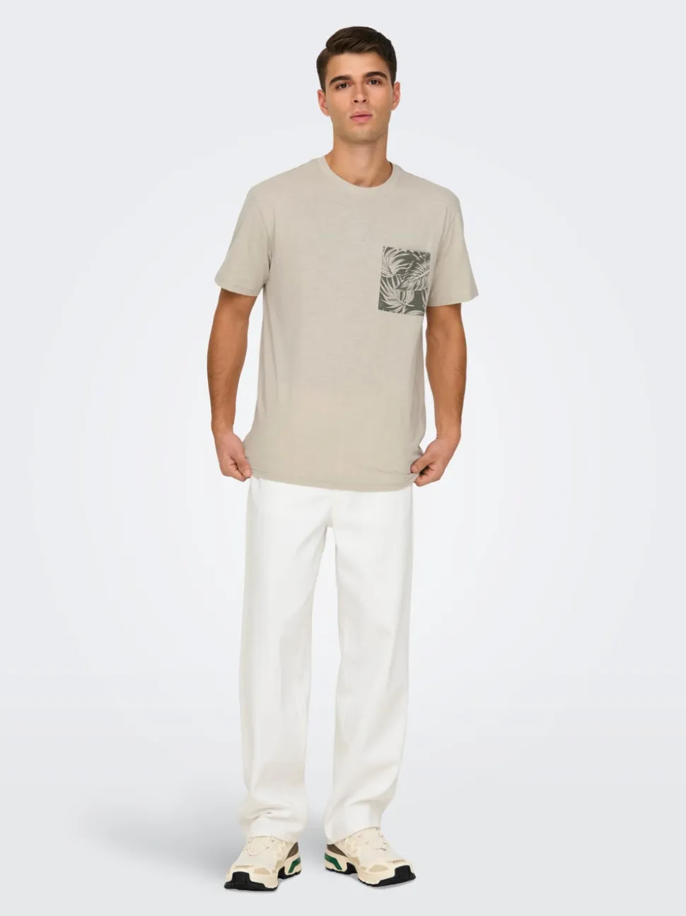ONSFADE Vita media Loose Fit Jeans