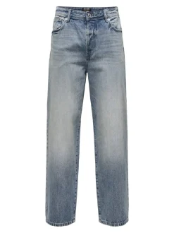 ONSFADE Vita media Loose Fit Jeans