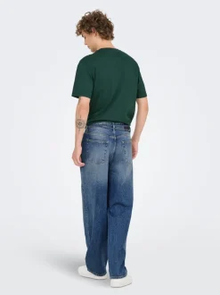 ONSFADE Vita media Loose Fit Jeans