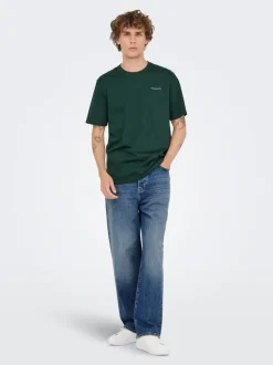 ONSFADE Vita media Loose Fit Jeans