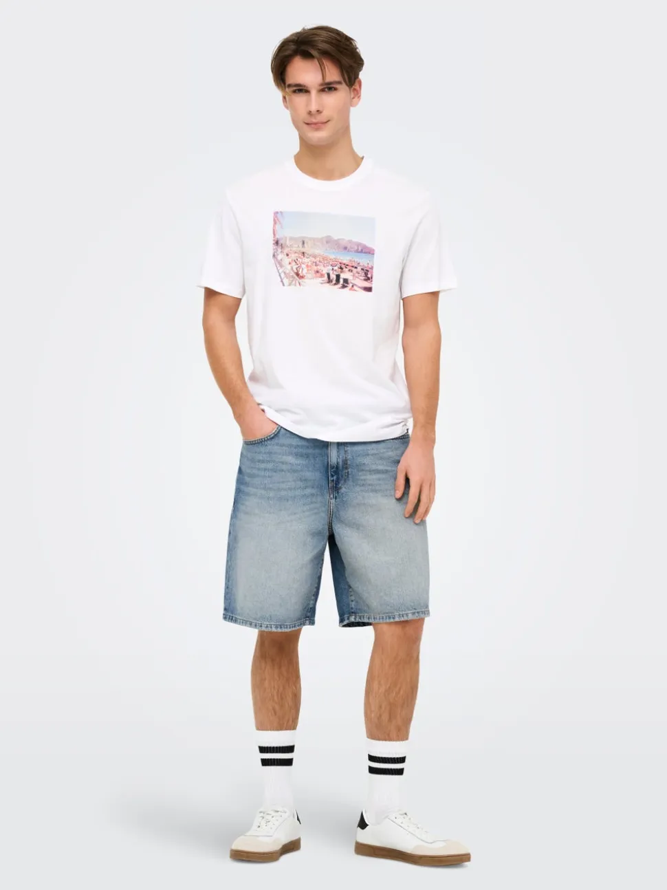 ONSFADE Vita media Loose Fit Shorts