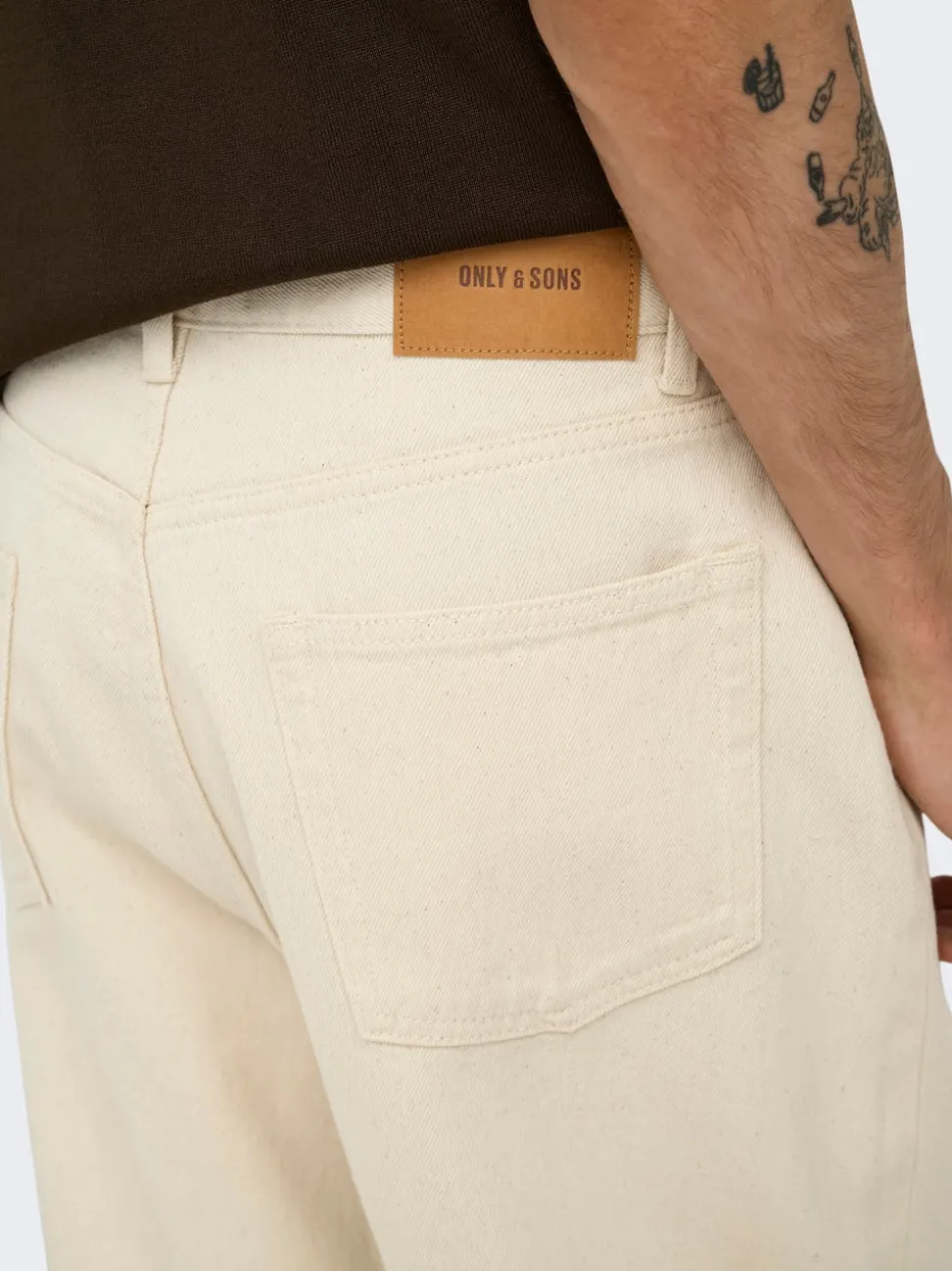 -ONSFADE Vita media Loose Fit Jeans
