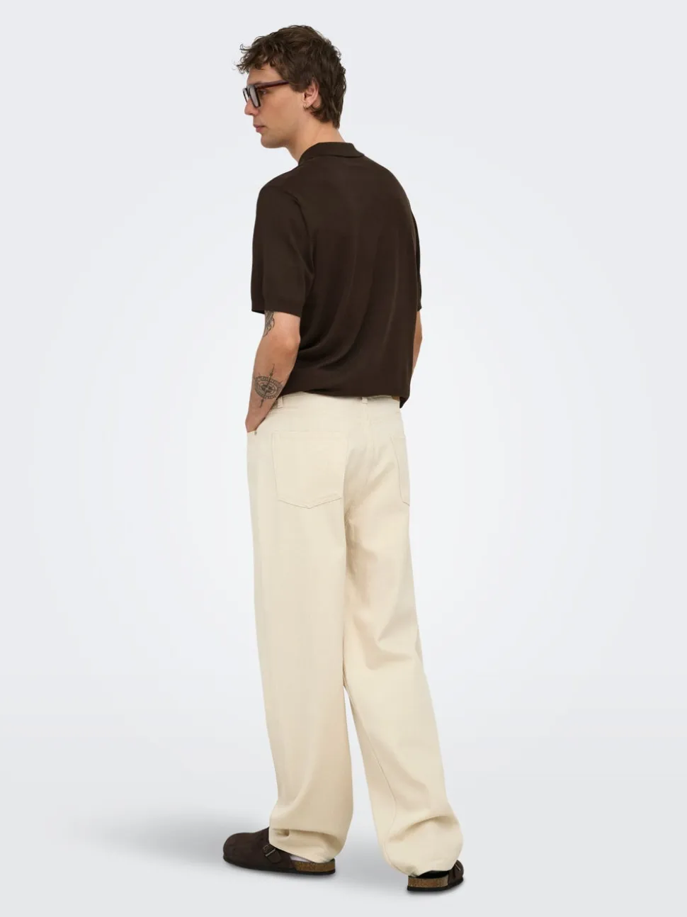 -ONSFADE Vita media Loose Fit Jeans