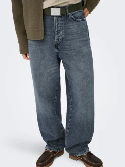 ONSFADE Vita media Loose Fit Jeans