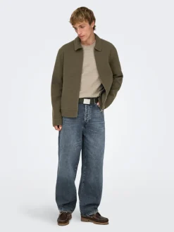 ONSFADE Vita media Loose Fit Jeans