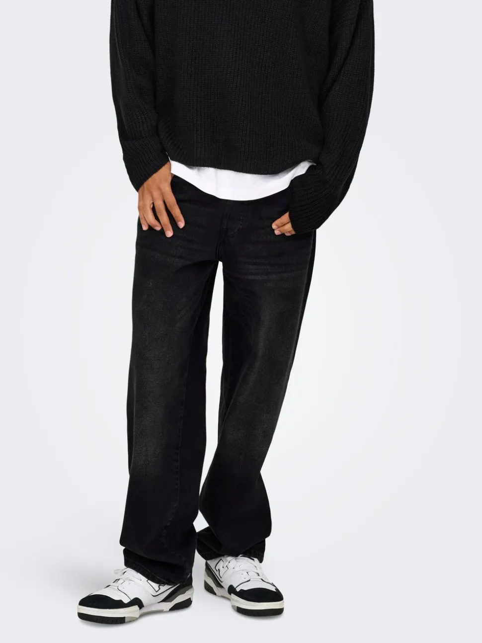 ONSFADE Vita media Loose Fit Jeans