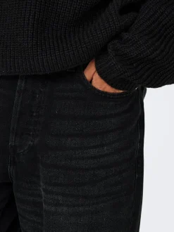 ONSFADE Vita media Loose Fit Jeans